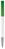 Toppoint Nash metal tip hardcolour balpen - Wit / Groen