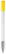 Toppoint Nash metal tip hardcolour balpen - Wit / Geel