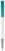 Toppoint Nash metal tip hardcolour balpen - Wit / Turquoise