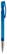 Toppoint Nash metal tip transparant balpen - Transparant / Blauw
