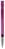 Toppoint Nash metal tip transparant balpen - Transparant / Paars