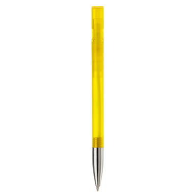 Stylo stylo Nash pointe métallique transparent - Transparent / Jaune