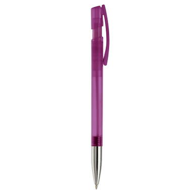 Stylo stylo Nash pointe métallique transparent - Transparent / Violet