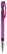 Toppoint Nash metal tip transparant balpen - Transparant / Paars