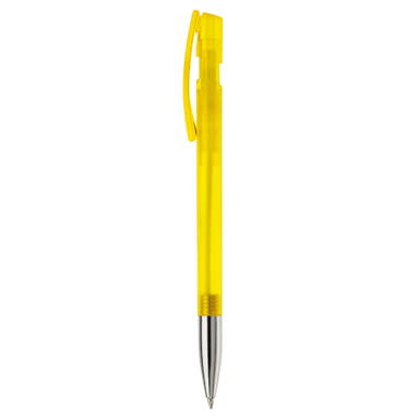Stylo stylo Nash pointe métallique transparent - Transparent / Jaune