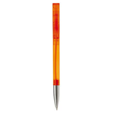 Stylo stylo Nash pointe métallique transparent - Transparent / Orange