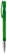 Toppoint Nash metal tip transparant balpen - Transparant / Groen