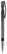 Toppoint Nash metal tip transparant balpen - Transparant / Zwart