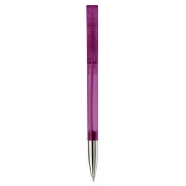 Stylo stylo Nash pointe métallique transparent - Transparent / Violet