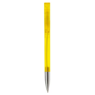 Stylo stylo Nash pointe métallique transparent - Transparent / Jaune