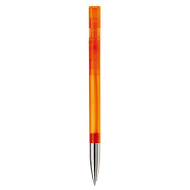 Stylo stylo Nash pointe métallique transparent - Transparent / Orange