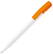Toppoint Nash solid-colour ballpoint pen - White / Orange
