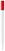 Toppoint Nash solid-colour ballpoint pen - White / Red