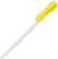 Toppoint Nash solid-colour ballpoint pen - White / Yellow