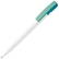 Toppoint Nash solid-colour ballpoint pen - White / Turquoise