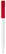 Toppoint Nash solid-colour ballpoint pen - White / Red