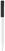 Toppoint Nash solid-colour ballpoint pen - White / Black