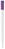 Toppoint Nash solid-colour ballpoint pen - White / Purple