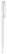 Toppoint Nash solid-colour ballpoint pen - White / White