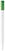 Toppoint Nash solid-colour ballpoint pen - White / Green
