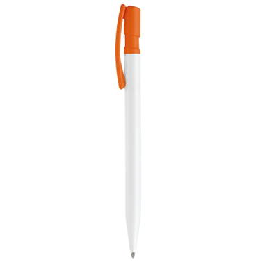 Toppoint Nash hardcolour ballpoint - White / Orange