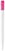 Toppoint Nash solid-colour ballpoint pen - White / Pink