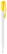 Toppoint Nash solid-colour ballpoint pen - White / Yellow