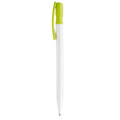 Toppoint Nash hardcolour ballpoint - White / Light green