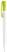 Toppoint Nash solid-colour ballpoint pen - White / Light green