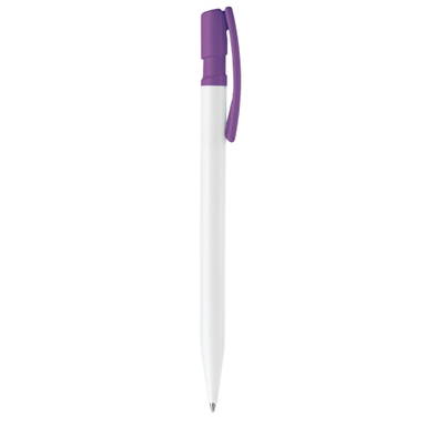 Toppoint Nash hardcolour ballpoint - White / Purple