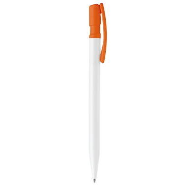 Toppoint Nash hardcolour ballpoint - White / Orange
