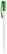 Toppoint Nash solid-colour ballpoint pen - White / Green