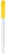 Toppoint Nash solid-colour ballpoint pen - White / Yellow