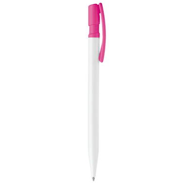 Toppoint Nash hardcolour ballpoint - White / Pink