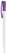 Toppoint Nash solid-colour ballpoint pen - White / Purple