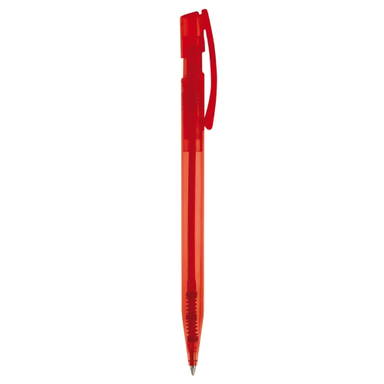 Stylo Toppoint Nash transparent - Transparent / Rouge