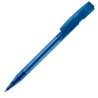 Stylo Toppoint Nash transparent - Transparent / Bleu