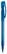 Toppoint Nash transparant balpen - Transparant / Blauw
