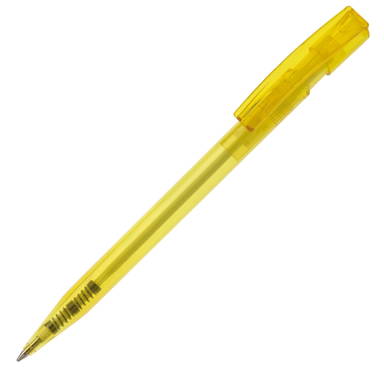 Stylo Toppoint Nash transparent - Transparent / Jaune