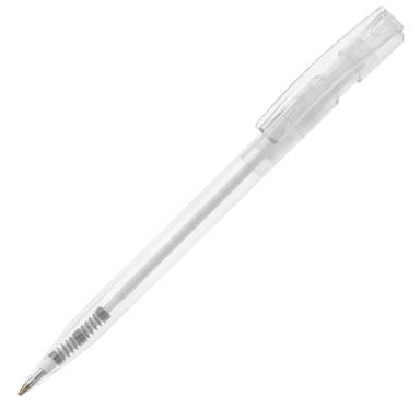 Stylo Toppoint Nash transparent - Transparent / Blanc