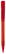 Toppoint Nash transparant balpen - Transparant / Rood