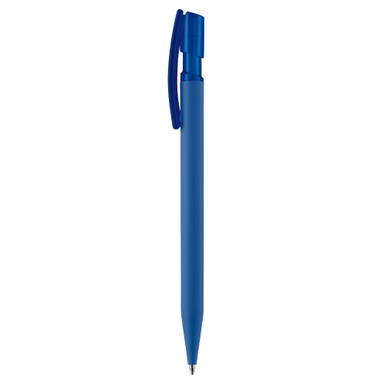 Stylo bille Toppoint Nash soft touch - Bleu