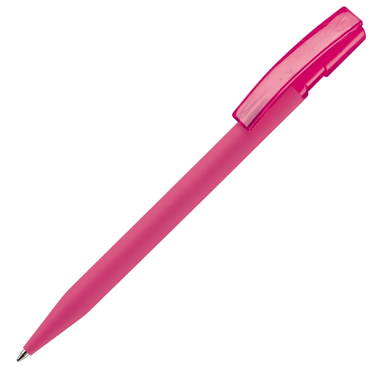 Stylo bille Toppoint Nash soft touch - Rose