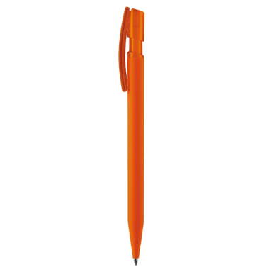 Stylo bille Toppoint Nash soft touch - Orange