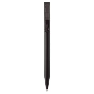 Stylo bille Toppoint Nash soft touch - Noir