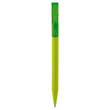Stylo bille Toppoint Nash soft touch - Vert clair