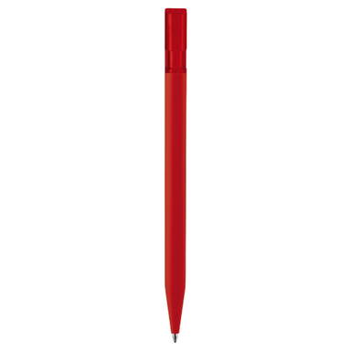 Stylo bille Toppoint Nash soft touch - Rouge