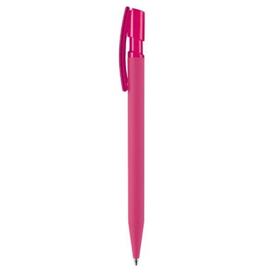Stylo bille Toppoint Nash soft touch - Rose