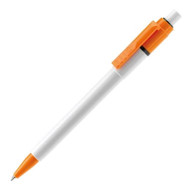 Stilolinea Baron balpen - Wit / Oranje