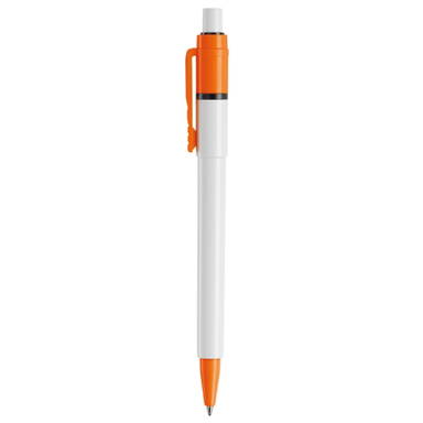 Stilolinea Baron balpen - Wit / Oranje